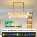 Axyaa Crystal Chandelier: Minimalist Living Room, Bedroom, and Restaurant Lighting