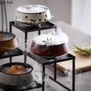 Axya Metal Cake Stand Dessert Display Rack Bread Holder Specialty Tools