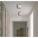 Axyaa Minimalist Industrial LED Ceiling Lamp Stone Surface Spotlight