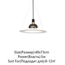 Axyaa LED Saucer Ceiling Chandelier - Modern Artistic Design for Dining and Bedroom Lighting