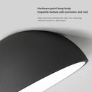 Axyaa Nordic LED Ceiling Light: 20/30CM Semicircle Aluminum Fixture for Living Room, Bedroom, Hallway