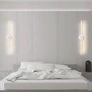 Axyaa Adjustable LED Wall Lamp for Bedside, Foyer & Corridor in Black/White - Modern Design