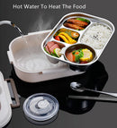 Axyaa Stainless Steel Thermal Lunch Box with Large Capacity and Leak-Proof Soup Bowl