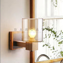 Axyaa Modern Wood Wall Lamps for Bedroom, Living Room, and Kitchen