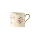 Axyaa European Floral Ceramic Coffee Mug Gold Painted 290ml