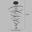 Axyaa Modern LED Pendant Chandeliers for Living and Dining Room Lighting
