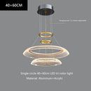 Luxury Axyaa Acrylic LED Chandeliers for Living Room and Staircase