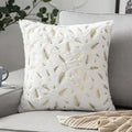 Axyaa Feather Fur Upholstery Cushion Cover Sofa Pillowcase