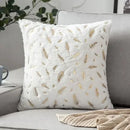 Axyaa Feather Fur Upholstery Cushion Cover Sofa Pillowcase