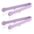 Axyaa 5.71inch Mini Silicone Serving Tongs for Kitchen, Coffee Bar, Tea Party