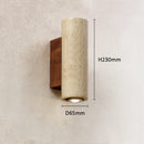 Axyaa Yellow Travertine Corridor Lamp - Scandinavian Style LED Wall Light