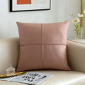 Axyaa Light Simulation Leather Thickened Throw Pillow