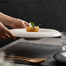 Axyaa Ceramic Plate Set for Molecular Cuisine and Sushi Serving