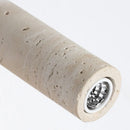 Axyaa Wood Yellow Travertine LED Wall Lights - Adjustable Angle Button Switch