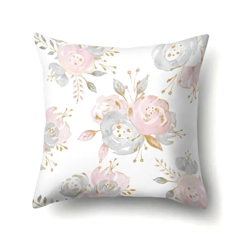 Axyaa Nordic Pineapple Cushion Cover - Geometric Throw Pillow for Sofa