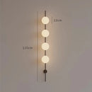 Axyaa Glass Wall Lamp - Nordic Modern Design, Minimalist Style for Bedroom and Living Room