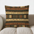 Axyaa Geometric & Tribal Patterned Pillow Cover for Sofa, Bedroom, Car