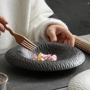 Axyaa Ceramic Western Food Plate Set - Elegant Hotel Tableware & Salad Bowl