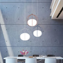 Axyaa Nordic Iron Birdcage Pendant Light for Home Fixtures, E27 Bedroom Lamp