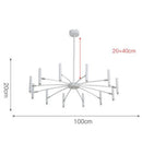 Axyaa Dining Room Chandeliers, Pendant Lights, Ceiling Hanging Lamps, Indoor Lighting