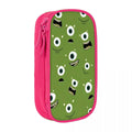 Axyaa Double Layer Pen Case - Monsters Mike And Sullivan Merch - Girl Make Up Bag