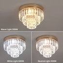 Nordic Crystal Pendant Ceiling Light by Axyaa - Room Decor & Bedroom Chandelier