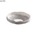 Axya Irregular Ceramic Bowl Set for Restaurant Specialty Tableware.