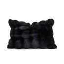 Axyaa Faux Rabbit Fur Pillow Cover for Sofa, Bed, or Chair - Soft, Fluffy, Decorative