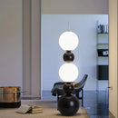 Axyaa Minimalist Art Nordic Design LED Floor Lamp for Living Room Decor