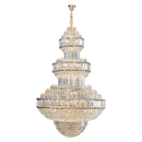 Axyaa Crystal Duplex Chandelier for Luxury Villa Living Rooms