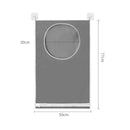 Axyaa Oxford Cloth Laundry Storage Bag: Wall-mounted Waterproof Basket for Bathroom Organization