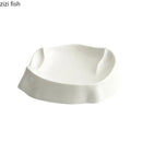 Axya Mountain Ceramic Dinner Plate - Creative Table Setting