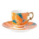 Axyaa Ceramic Coffee Cup Set: European Style Espresso Latte Art Mug, Perfect for Afternoon Tea.