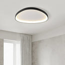Axyaa LED Ceiling Lamp: Nordic Style Ultra-thin Creative Mango Design for Living Room & Bedroom