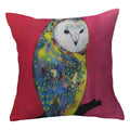 Axyaa Geometric Character Pillowcase | Sofa Home Decor Polyester Cushion