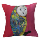 Axyaa Geometric Character Pillowcase | Sofa Home Decor Polyester Cushion