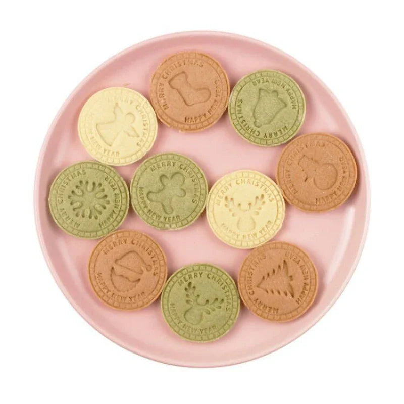 Axyaa 3D Can Sauce Sandwich Cookies Mold for Baking - Cookie Press Stamp Cutter