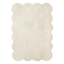 Axyaa Soft Plush Solid Color Rug for Modern Minimalism Living Room