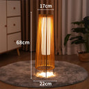 Axyaa Retro Solar Floor Lamp for Outdoor Decoration with Automatic Night Lighting