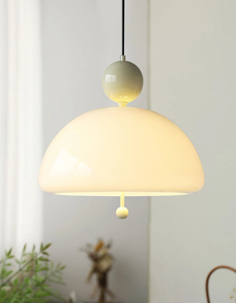 Axyaa Modern Glass Pendant Lamp for Restaurant Coffee Shop Bedroom