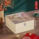 Axyaa Dry Fruit Storage Box - High-end Snack Display Plate