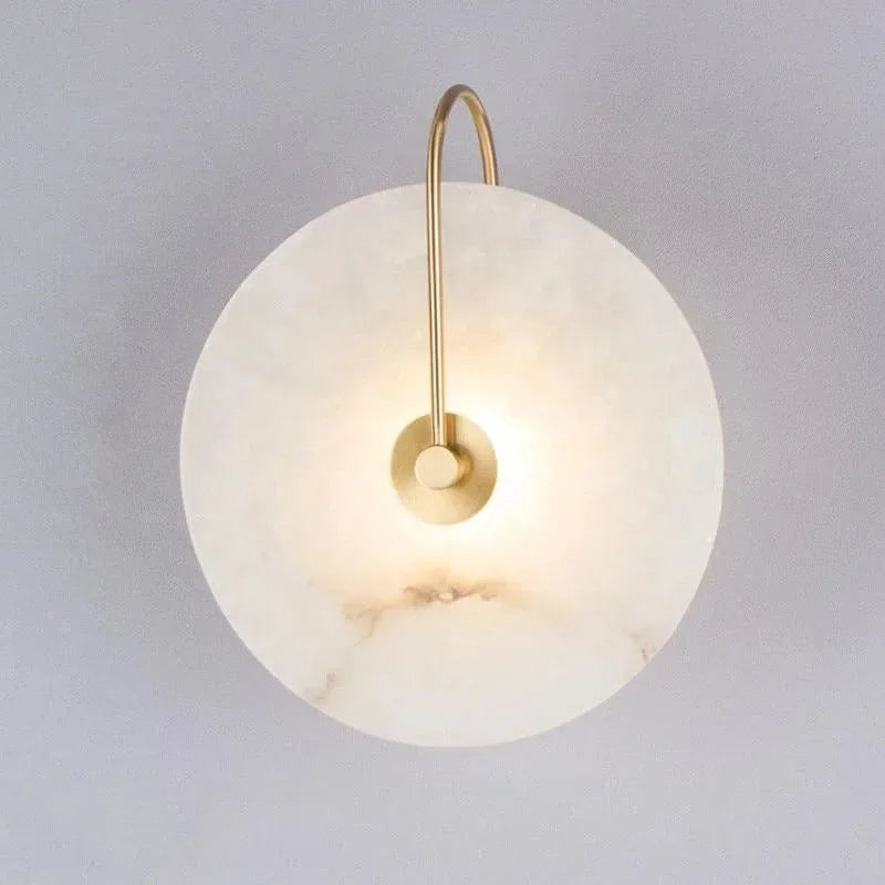 Axya Marble LED Wall Sconce for Home Décor and Lighting Fixture