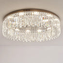 Axyaa Black Gold Crystal Ceiling Lamp: Modern Luxury Nordic Chandelier