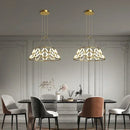 Axyaa Nordic Flower LED Chandelier for Modern Home Decor