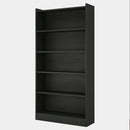 Axyaa 5-Layer White Modern Bookcase Storage Organizer Shelf