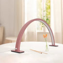 Axyaa Half Moon Pink/White USB Nail Lamp - Ideal for Beauty Studio, Office, Bedroom