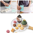 Axyaa Stainless Steel Nozzle Set with Baking Tools and Spatula
