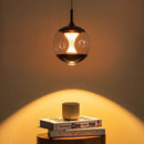 Axyaa Glass Ball Dimmable Pendant Chandelier for Bedroom and Children's Room