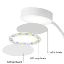 Axyaa LED Desk Lamp | 3-Levels Dimmable Touch Light | USB Rechargeable | Foldable Table Lamp