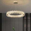 Axyaa Crystal Chandelier LED Ceiling Lamp for Living Room